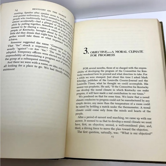 Kentucky On The March By HARRY W SCHACTER Harper Bros 1949 Signed - Picture 15 of 15